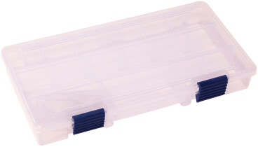 Коробка Kosadaka TB-S08 для приманок (регулируемая, прозрачная, 220х110х25мм)