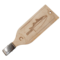 Доска разделочная с прищепкой для рыбы «Следопыт» 500*150*60 с фаской