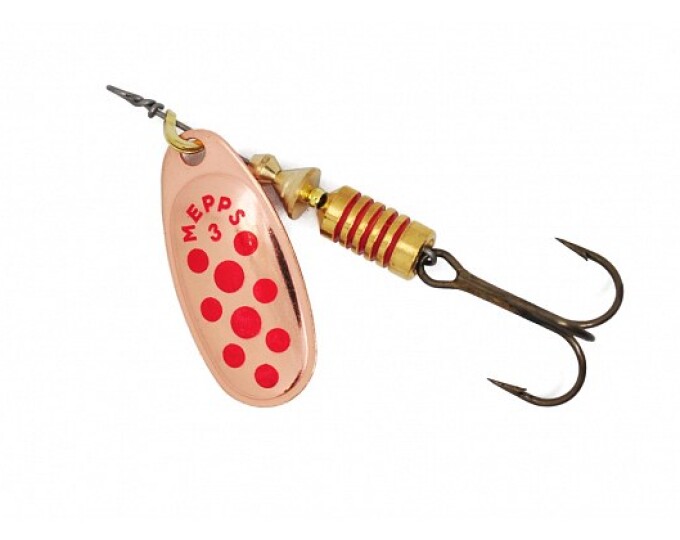 Блесна Mepps COMET PTS 3 Copper/Red - изображение 1 