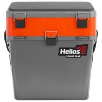 Ящик Helios (объем 19л) цвет Серый/Оранжевый