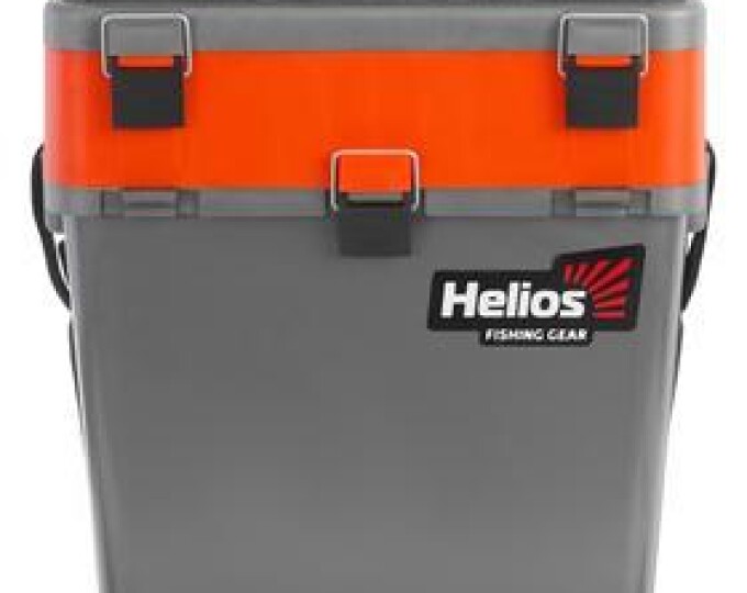 Ящик Helios (объем 19л) цвет Серый/Оранжевый - изображение 1 
