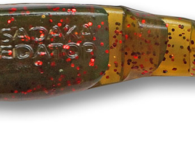 Мягкая приманка ПЛАВАЮЩАЯ Kosadaka PREDATOR 75мм (4шт.) цвет OD - изображение 1 