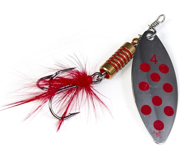 Блесна вращающаяся Lucky John SPIN X LONG 05 (вес 12гр.) цвет SR - изображение 1 