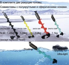 Шнек пластиковый под шуруповерт 130R (SH075)