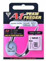 Готовый поводок Gamakatsu «A1 Team Feeder Fine Carp» №12 (100см, 0,16мм)