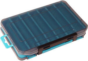 Коробка Kosadaka TB-S31D для воблеров, двусторонняя (200х135х35мм) Dark Blue