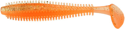 Виброхвост Kosadaka SPIKEY SHAD 120мм (4шт.) цвет ORG - изображение 1 