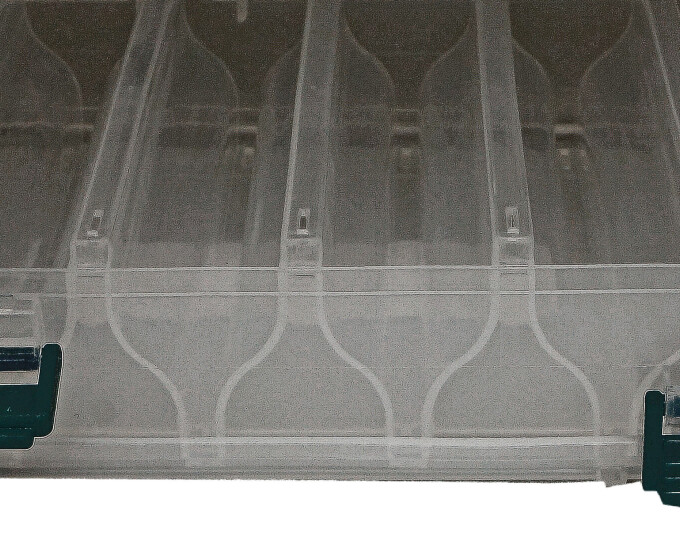 Коробка Kosadaka TB-1100 для воблеров, двухсторонняя (275х190х50мм) - изображение 2