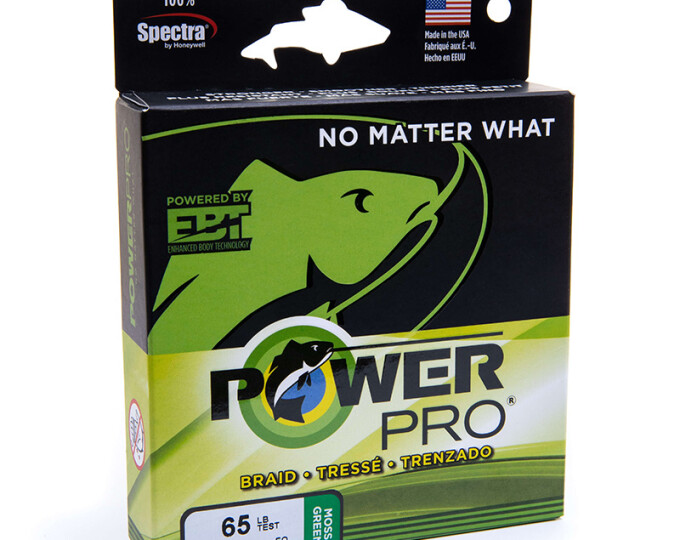 Шнур плетеный Power Pro 0,13мм  92м (8кг) (зеленая) - изображение 2