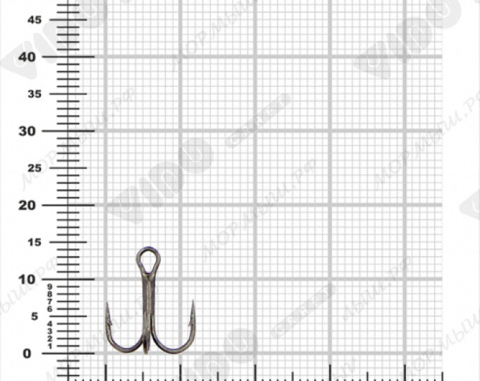 Крючок Treble Hooks (VD-091-BN) №10 - изображение 3