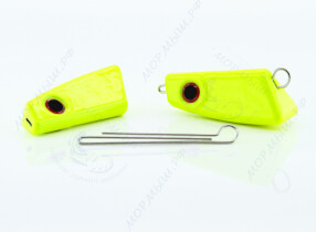 Груз крашеный ПРОХОДИМЕЦ (Чебурашка разборная) 20гр. цвет 02 (желтый)