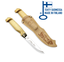 Нож Marttiini Lynx 129 (нержавеющая сталь, длина лезвия 11см, рукоять береза)