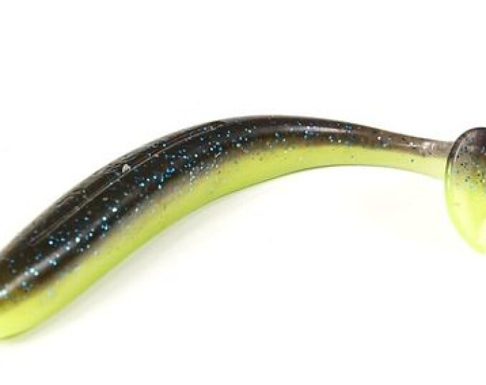 Виброхвост Lucky John Pro Series «SLIM SHAKER» 3.0in (07.60) цвет T53 (9шт.) - изображение 1