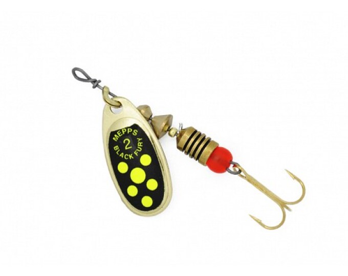 Блесна Mepps BLACK FURY 2 Gold/Chartreuse - изображение 1 