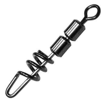 Застежка Kosadaka (3275) спиральная с двойным высокоскоростным вертлюгом №06 (2шт.)