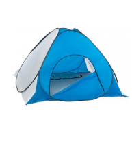 Палатка PREMIER FISHING зимняя автомат 2*2 бело-голубая дно на молнии