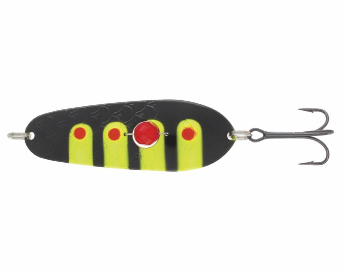 Блесна Kuusamo Rasanen 70/20 (бусинка) цвет BL/R/FYe-S, UV - изображение 1 