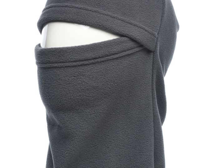 Балаклава Hunt’sMan (флис, 180гр/м., б/р, цвет серый) - изображение 1