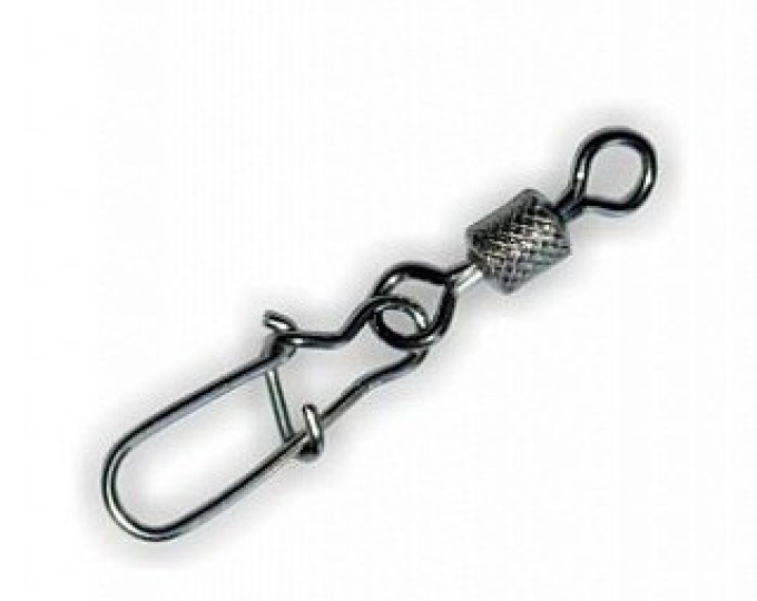 Вертлюг Kosadaka роликовый с застежкой «Nice Snap» №10 (8шт.) (3022) - изображение 1 