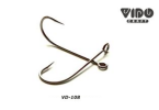 Крючки Round Bent Worm (VD-108) (BLN) №04 (6шт.) - изображение 1 
