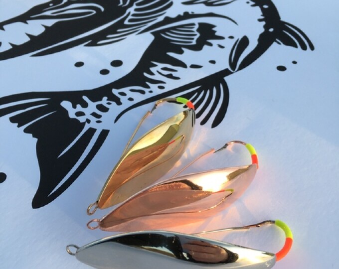 Блесна незацепляйка «Крокодил» 15гр. (латунь) - изображение 1 