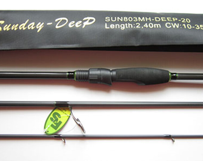 Спиннинг «Сезон Рыбалки» SUNDAY-DEEP 2,40м (15-45гр.) (SUN803H-DEEP-20) - изображение 1 