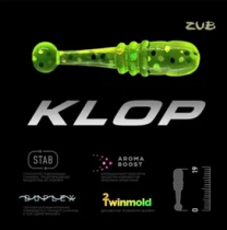 Приманка ZUB-KLOP 19мм-20шт,(цвет 351) шартрез с блестками