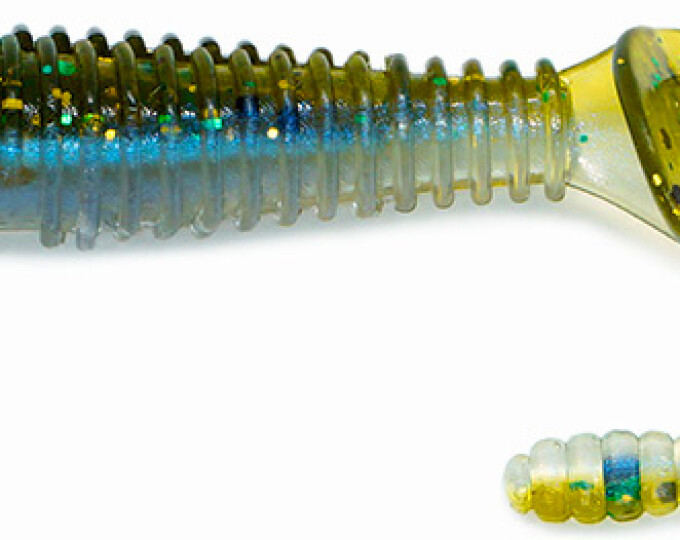 Силиконовая приманка Kosadaka REVOLT 70 (длина 70мм, вес 3,1гр.) (7шт.) цвет BBR - изображение 1 