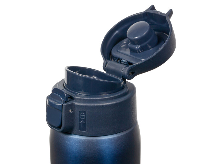 Термокружка Relaxika 701 (0,48л) синяя - изображение 9