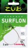 Поводки ZUB Surflon 1×19  30см/12кг (2шт.) - изображение 1 