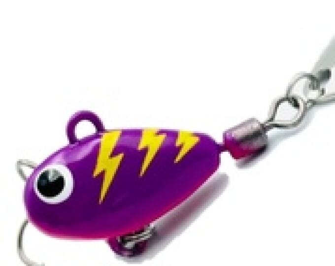 Тейл-спиннер UF-Studio Hurricane 14гр. цвет Violet Flash - изображение 1