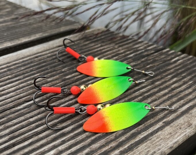 Блесна «Андромеда Fluo» 6гр. (медь) - изображение 1 