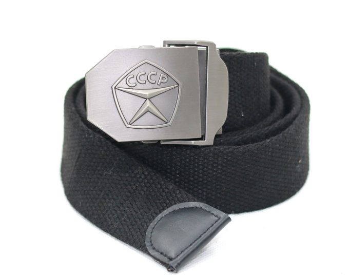 Ремень «Следопыт-ЗНАК КАЧЕСТВА», 1400*36мм, текстиль, чёрный - изображение 1