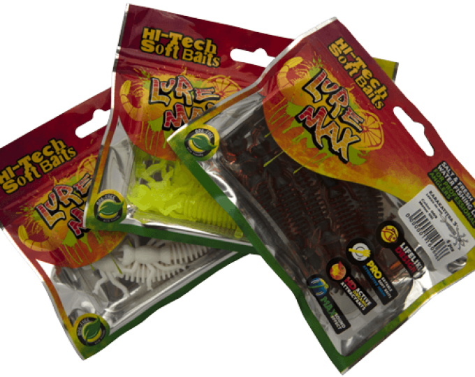 Силиконовая приманка LureMax «Karakatitsa» 2″ (5см) (8шт.) цвет 004 Caramel Oil - изображение 3