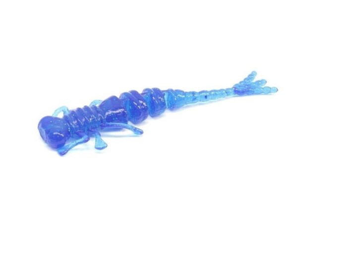 Силиконовая приманка Brown Perch «Kurva» (длина 50мм, вес 0,2гр.) цвет 004 (12шт.) - изображение 1