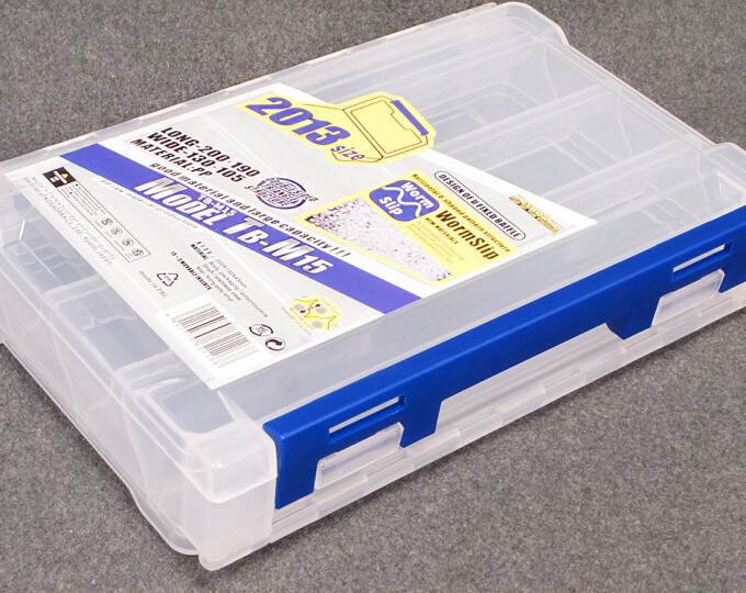 Коробка Kosadaka Reversible F105 для приманок (2-х сторонняя, поперечные Y-секции, 200х130х45мм) - изображение 1 