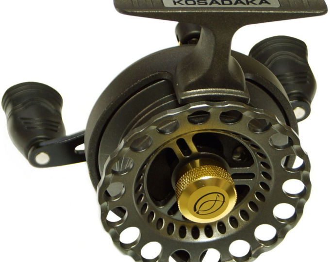 Катушка мульт. Kosadaka зимняя STALKER 65mm, прав. - изображение 1