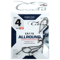 Крючки Cobra Allround CRYSTAL (CA116) №04 (10шт.)