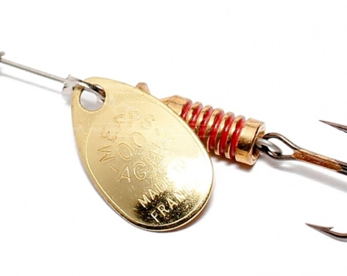 Блесна Mepps AGLIA 0 Gold (в блистере) - изображение 1 