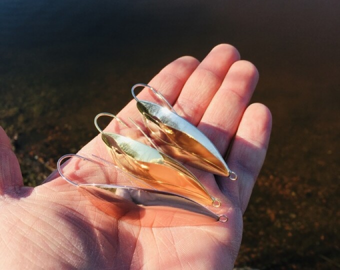 Блесна незацепляйка «Кайман» 8гр. (латунь) - изображение 1 